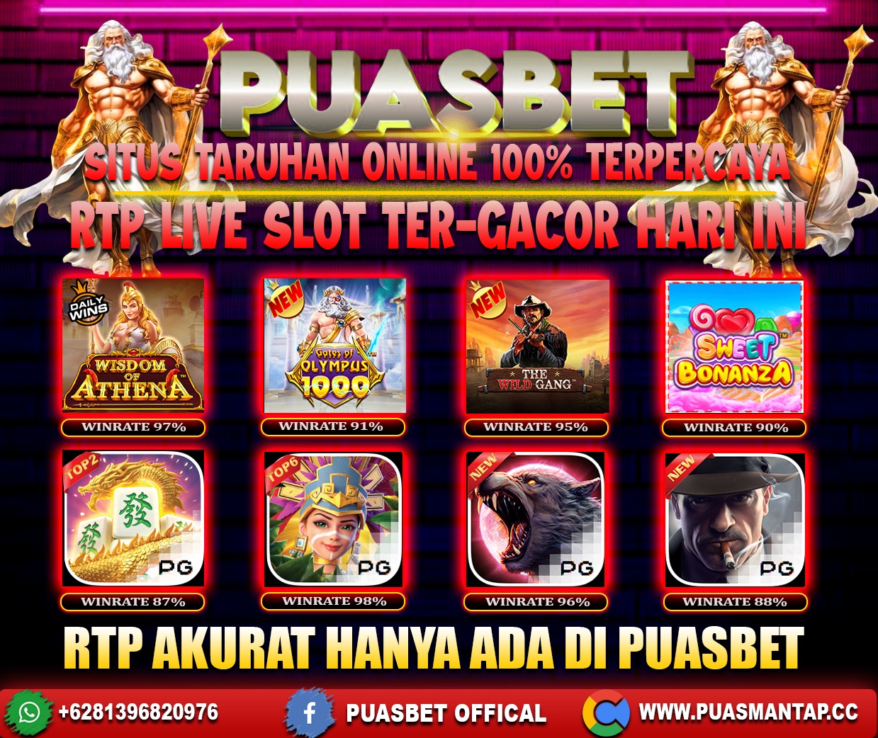 INFO SLOT GACOR PUASBET 04 JAN 2024