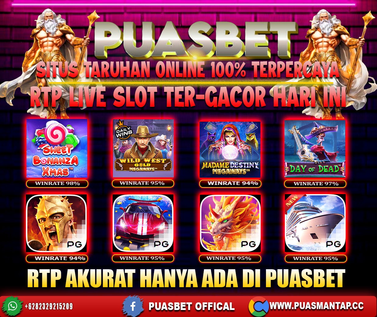 INFO SLOT GACOR PUASBET 28 JAN 2024