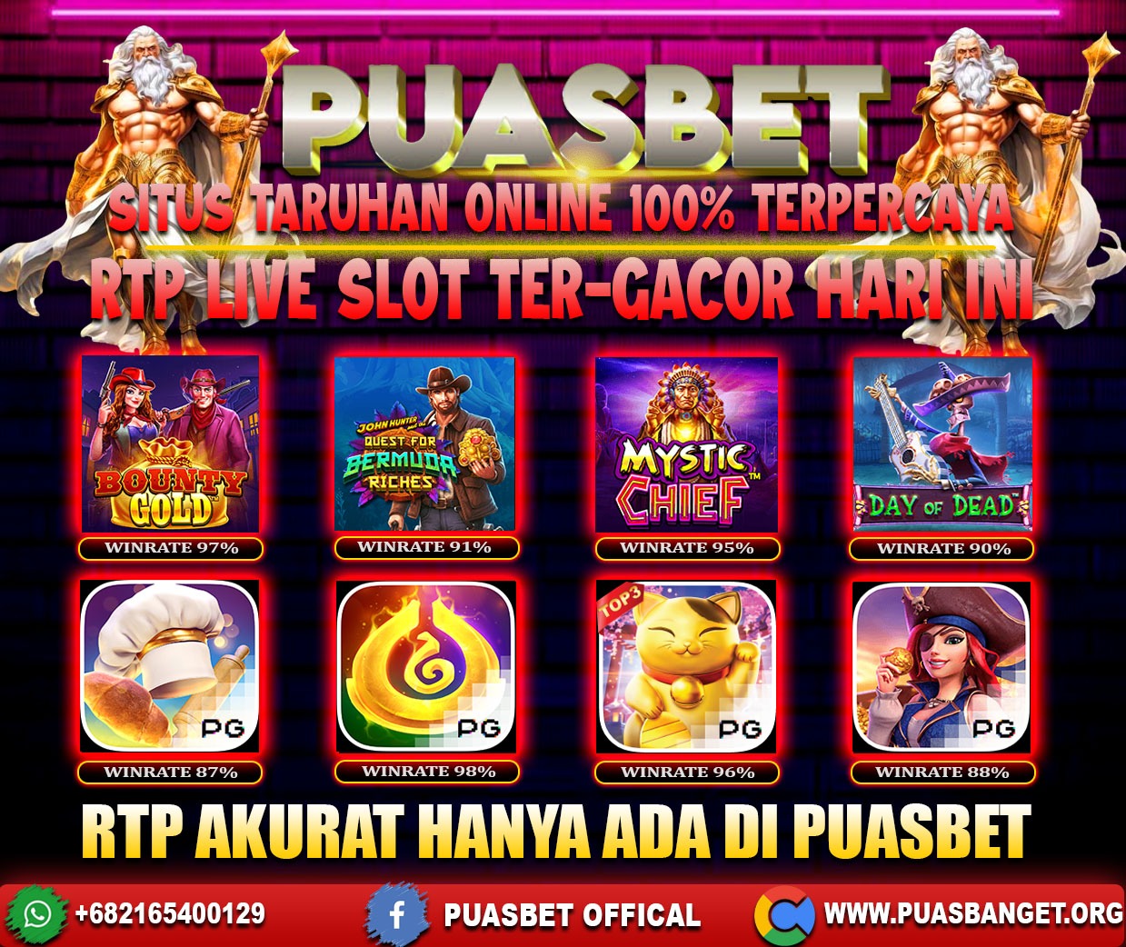 INFO SLOT GACOR PUASBET 30 JAN 2024