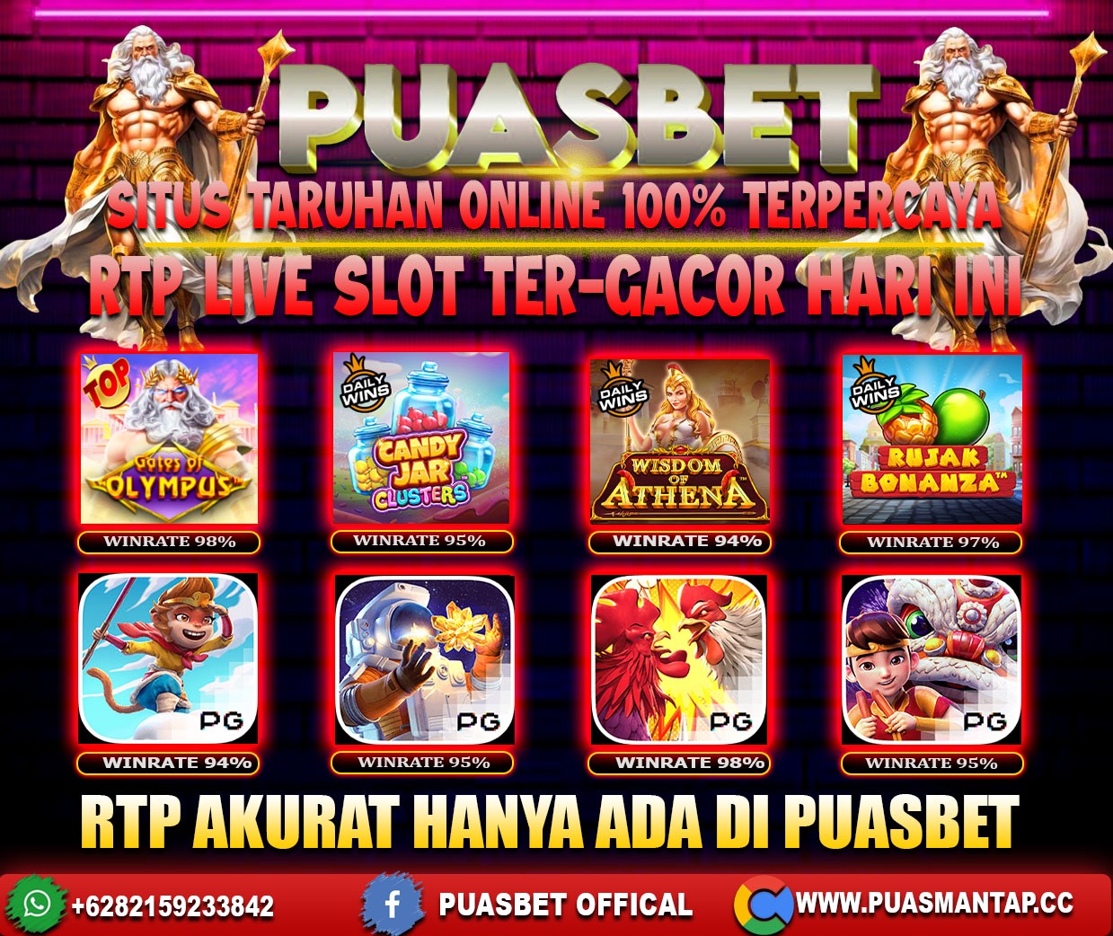 INFO SLOT GACOR PUASBET 24 JAN 2024