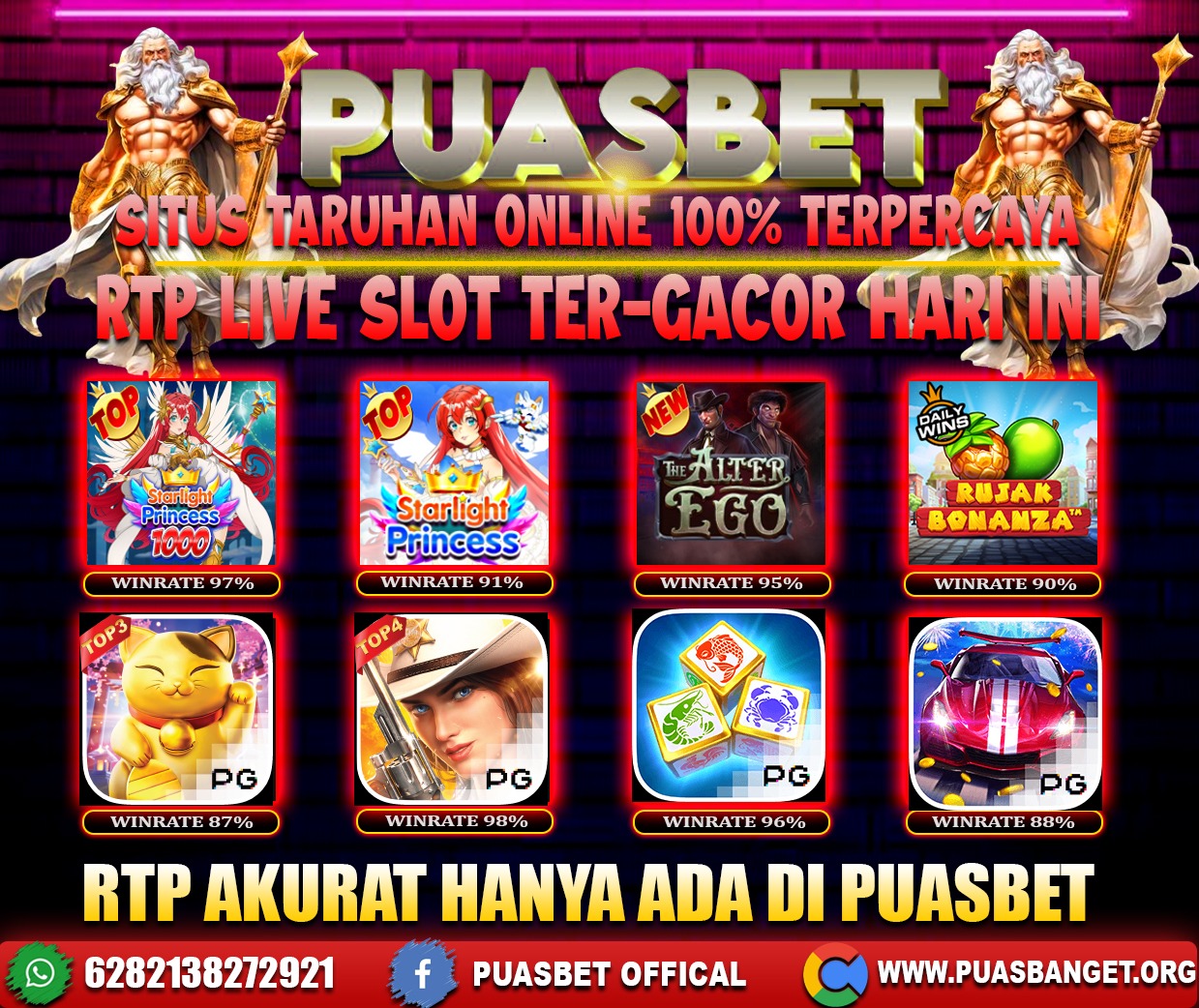 INFO SLOT GACOR PUASBET 10 FEB 2024