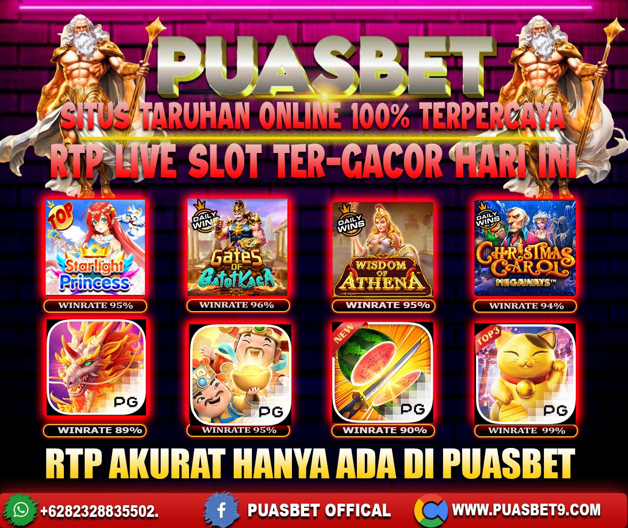 INFO SLOT GACOR PUASBET 23 FEB 2024