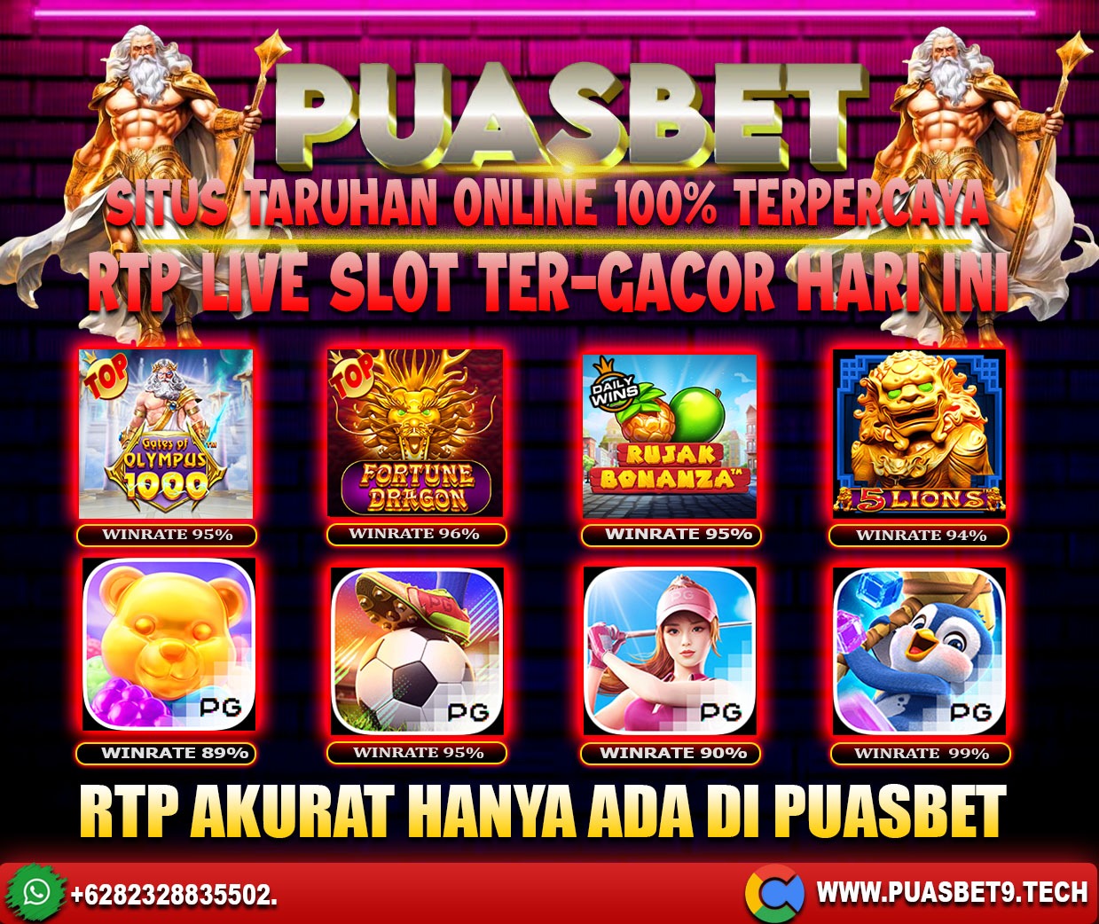 INFO SLOT GACOR PUASBET 27 FEB 2024