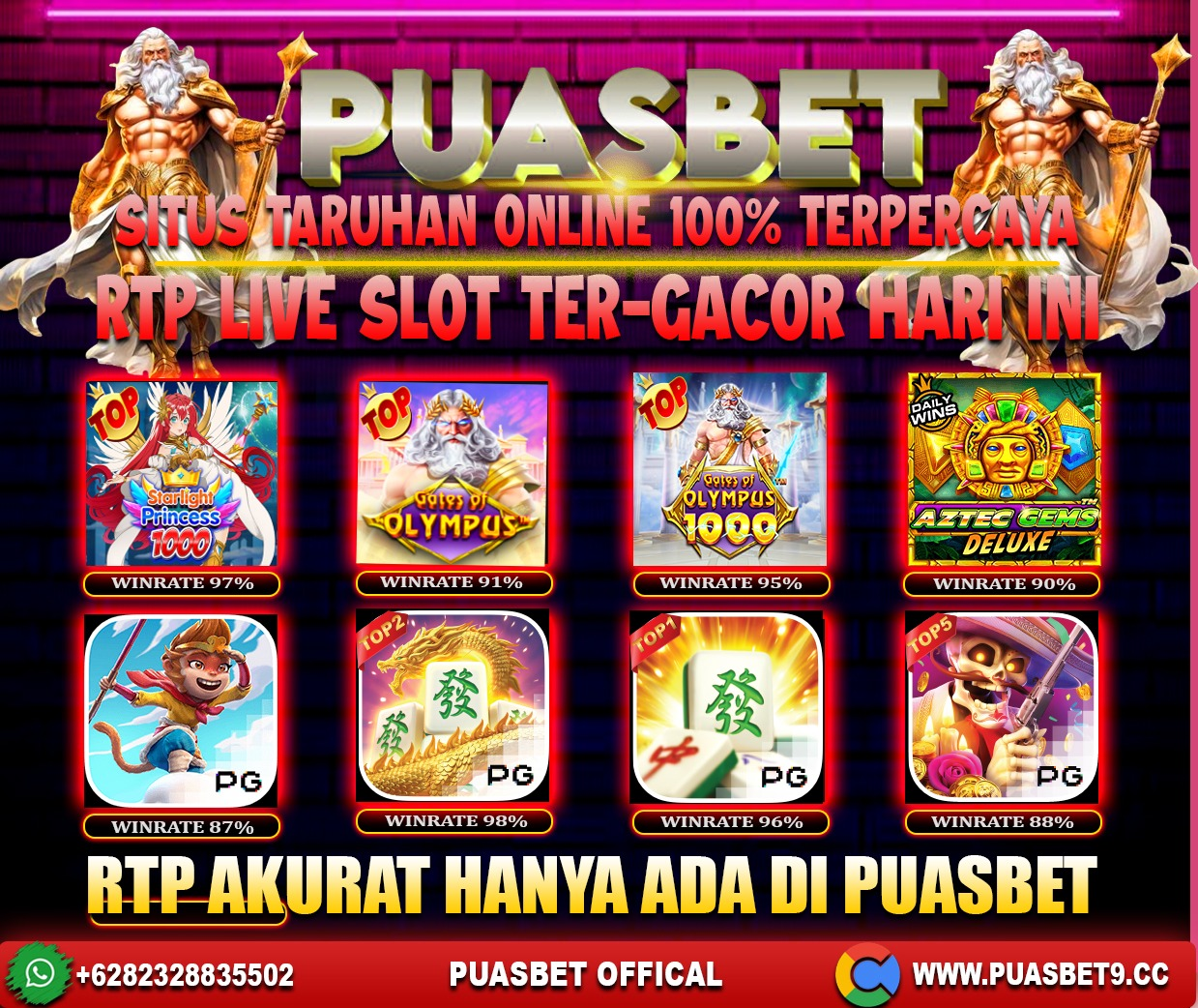 INFO SLOT GACOR PUASBET 17 FEB 2024