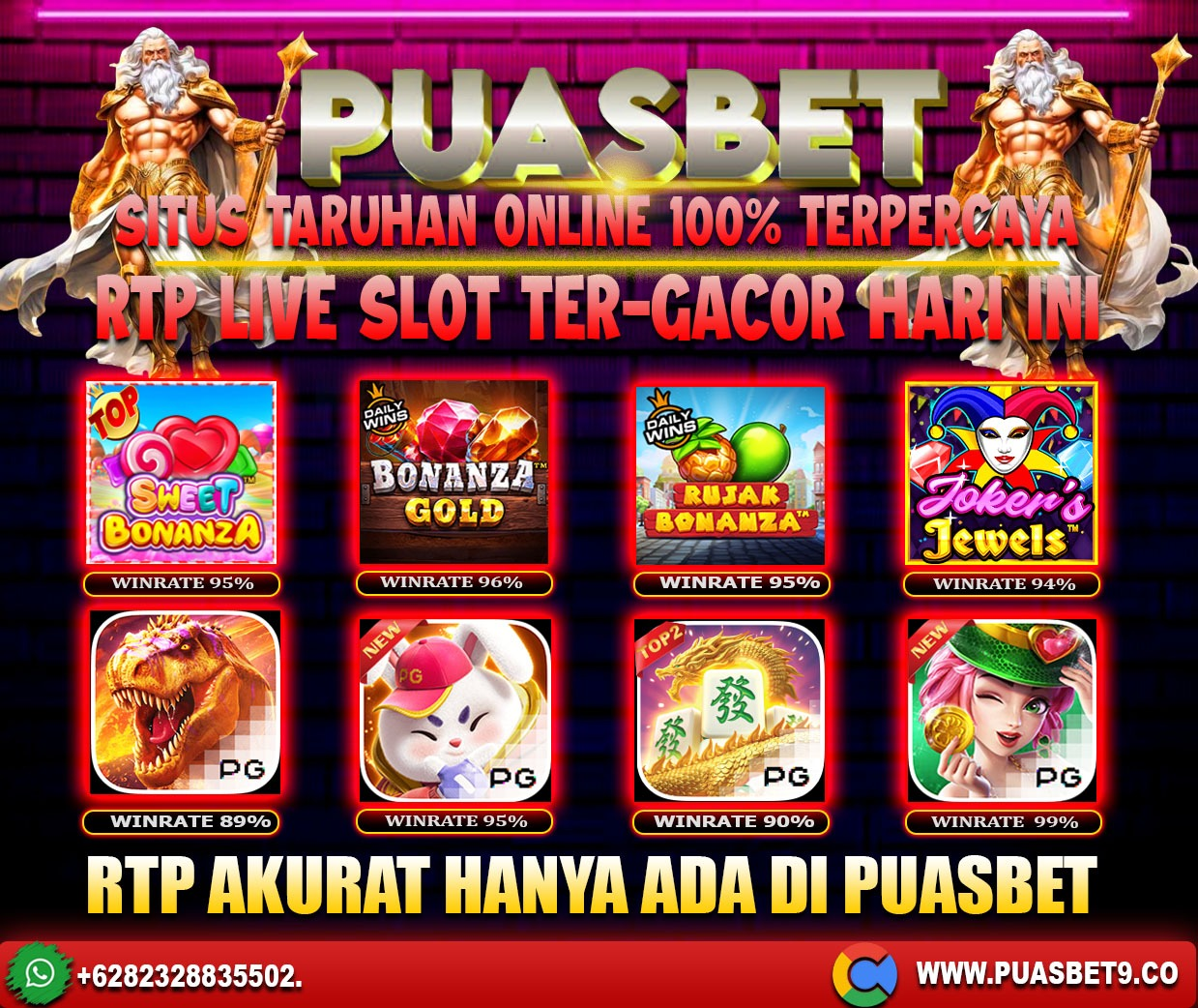 INFO SLOT GACOR PUASBET 24 FEB 2024