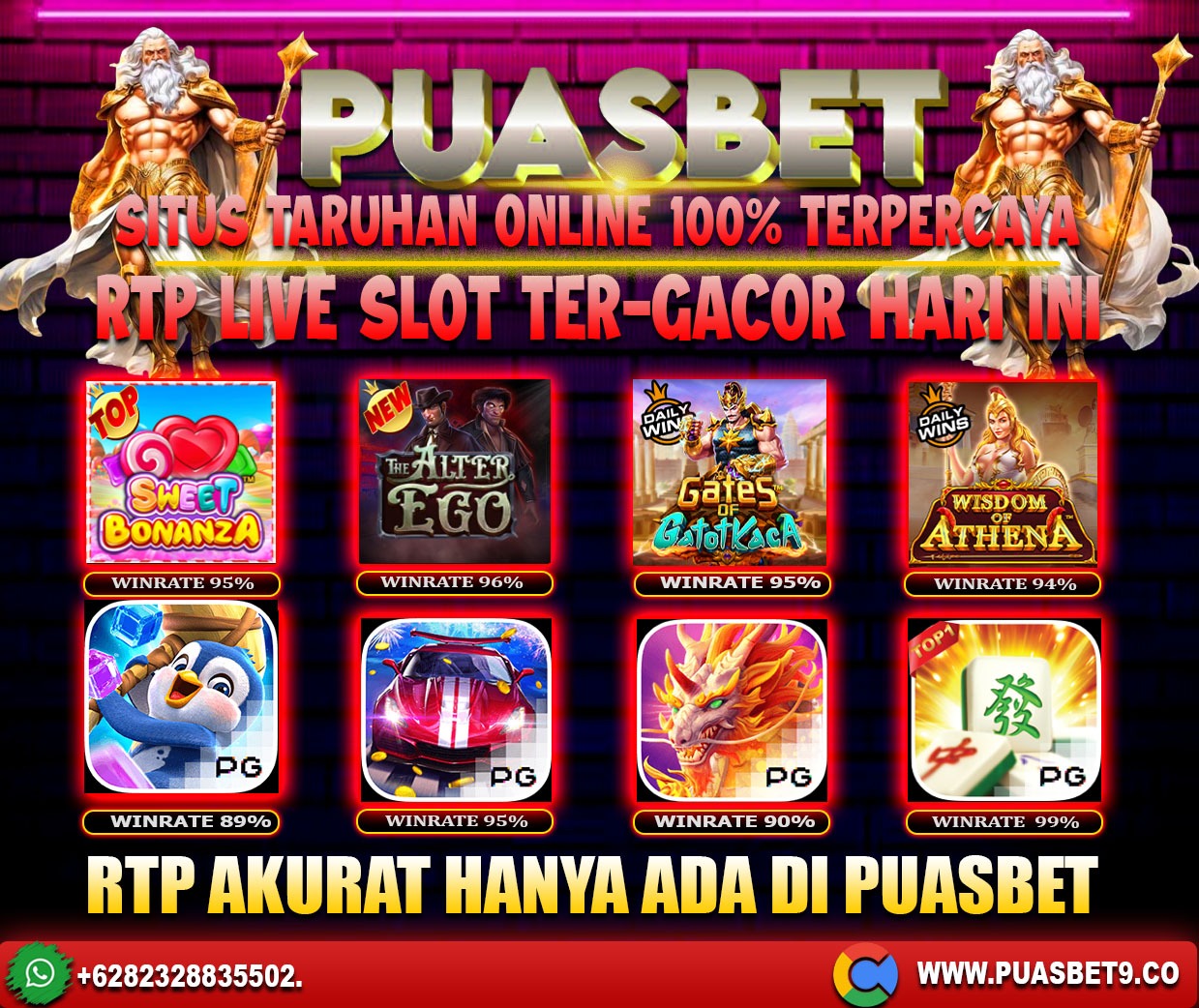 INFO SLOT GACOR PUASBET 26 FEB 2024