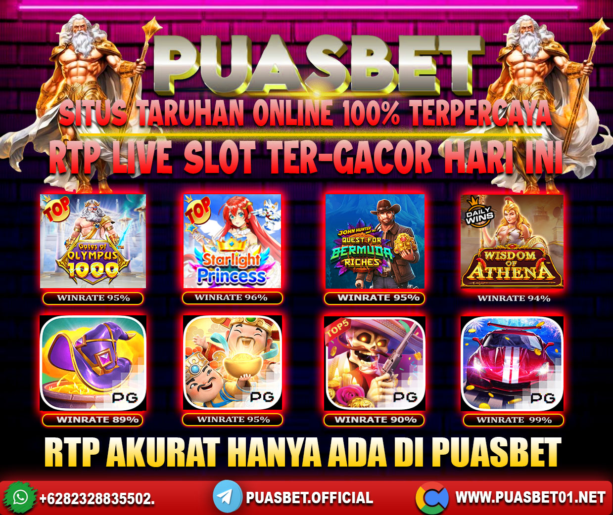 INFO SLOT GACOR PUASBET 22 MARET 2024
