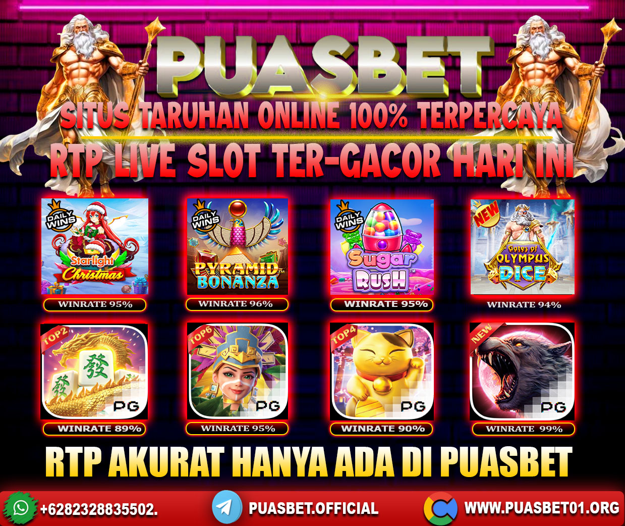 INFO SLOT GACOR PUASBET 18 MARET 2024