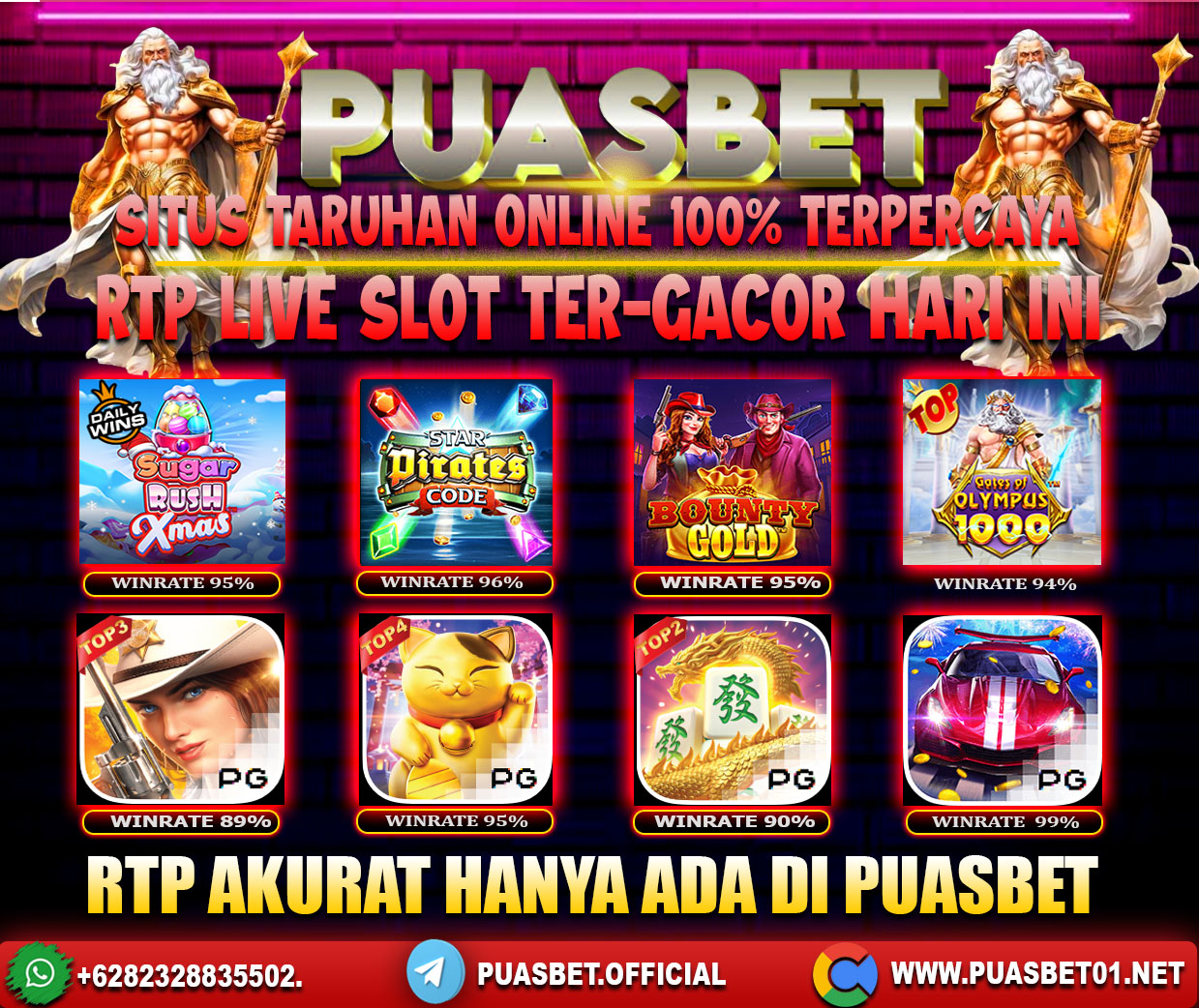 INFO SLOT GACOR PUASBET 24 MARET 2024