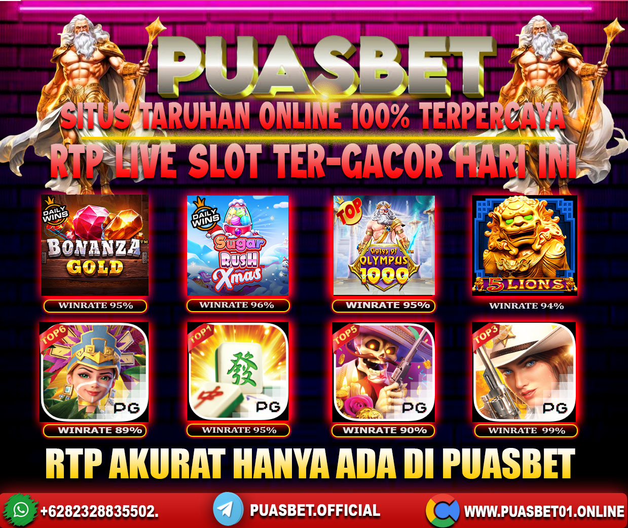 INFO SLOT GACOR PUASBET 30 MARET 2024