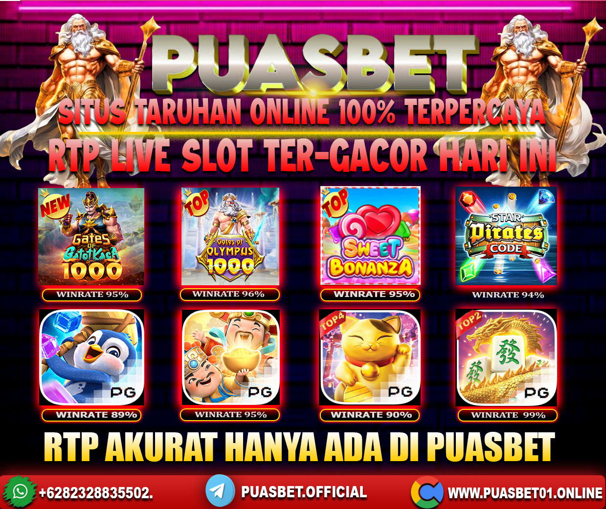 INFO SLOT GACOR PUASBET 31 MARET 2024