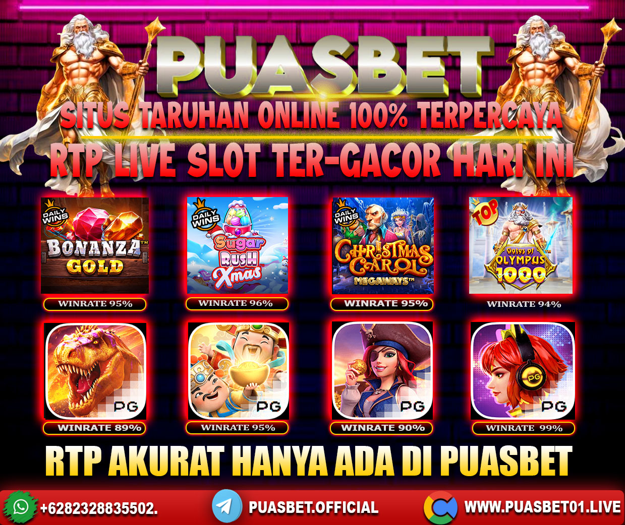 INFO SLOT GACOR PUASBET 21 MARET 2024