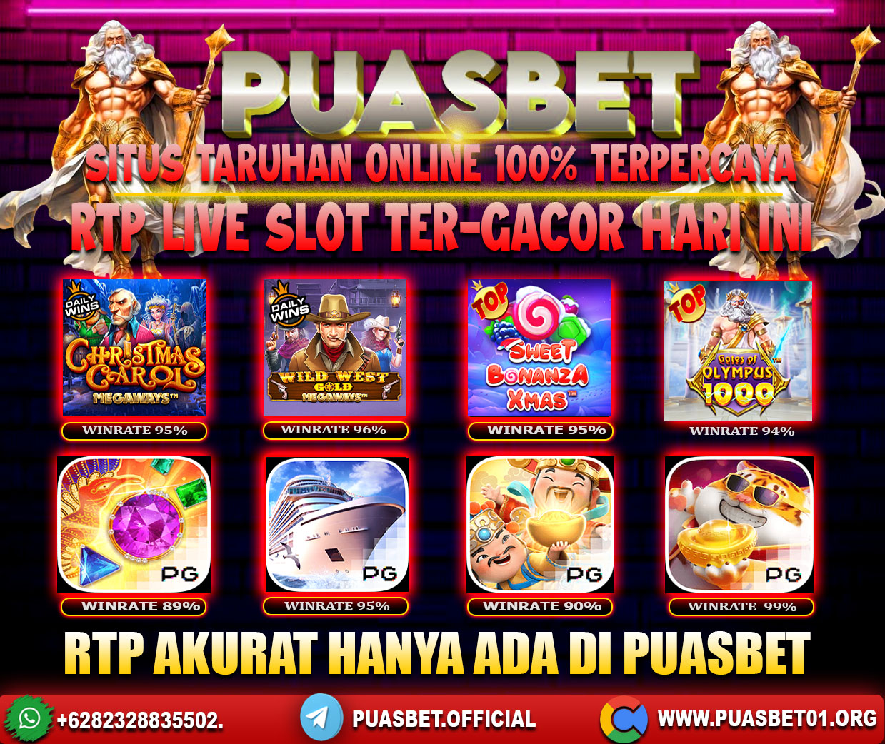 INFO SLOT GACOR PUASBET 17 MARET 2024