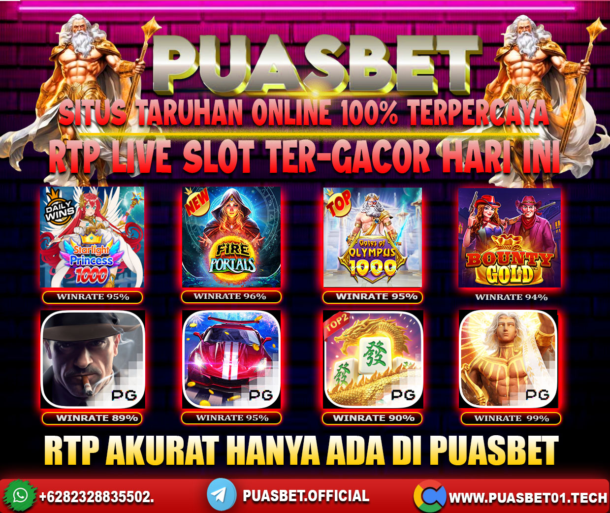INFO SLOT GACOR PUASBET 03 APRIL 2024
