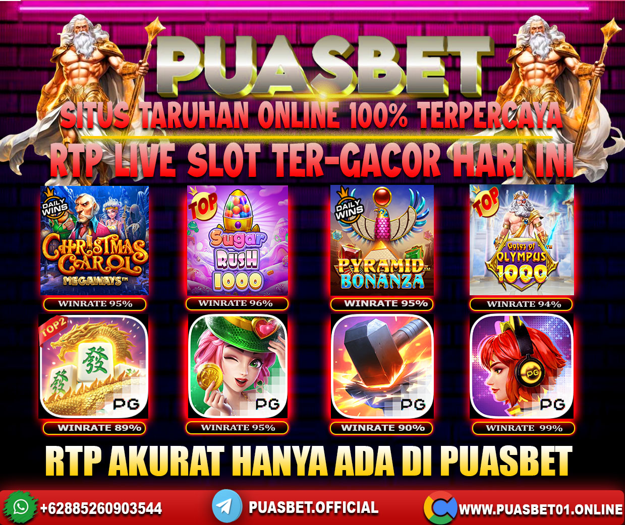 INFO SLOT GACOR PUASBET 21 APRIL 2024