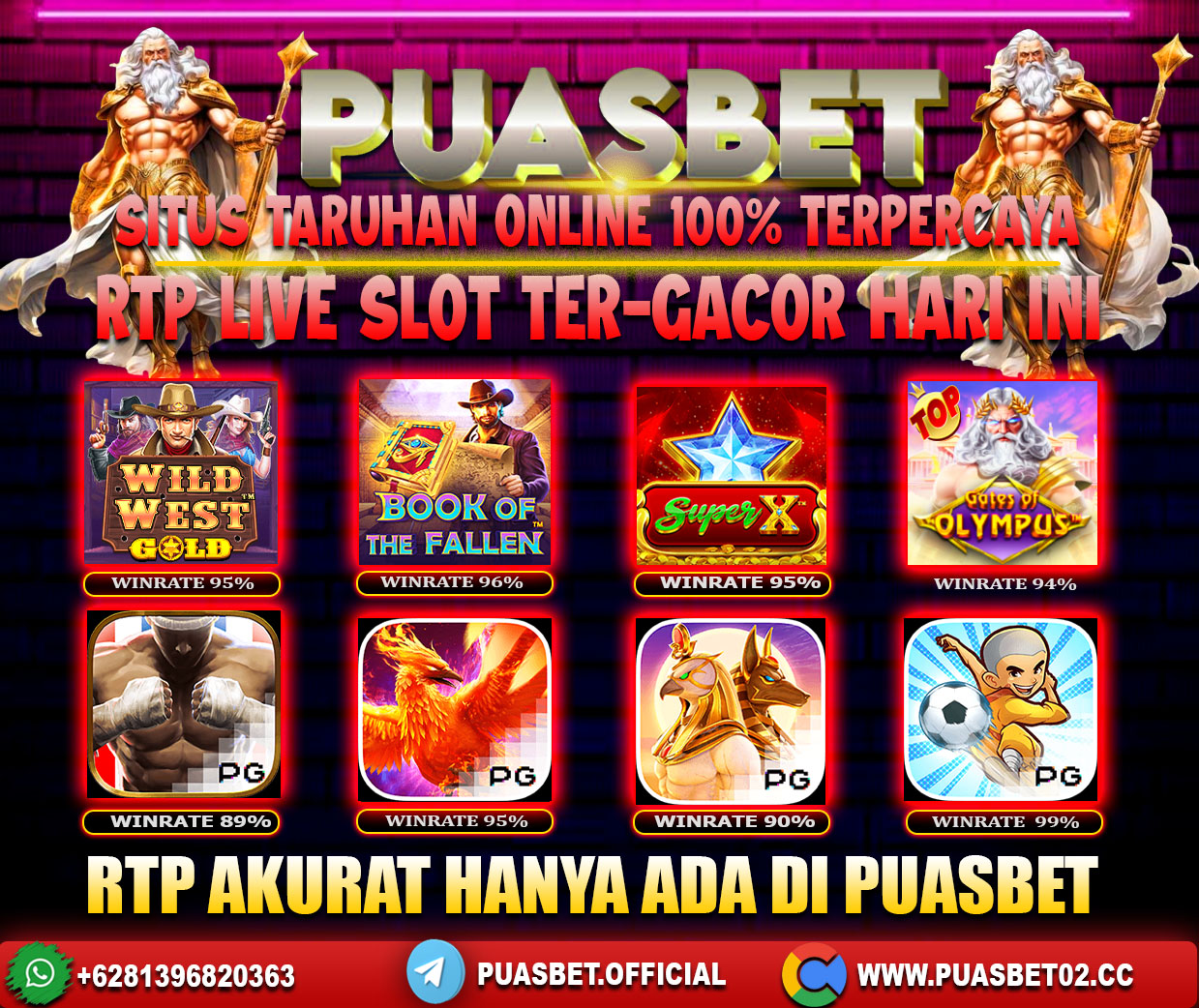 INFO SLOT GACOR PUASBET 03 MEI 2024