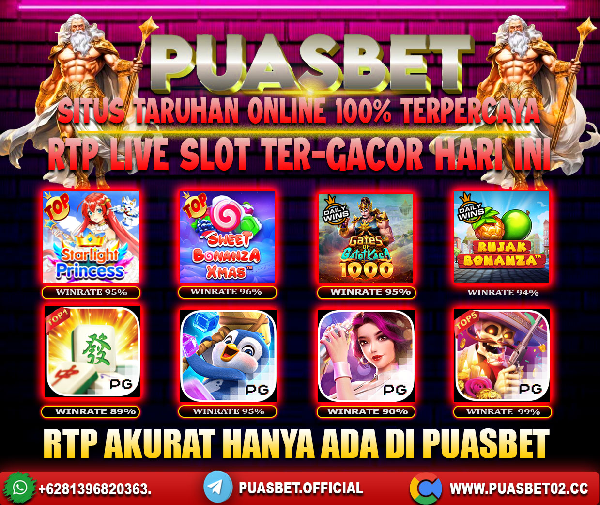 INFO SLOT GACOR PUASBET 05 MEI 2024
