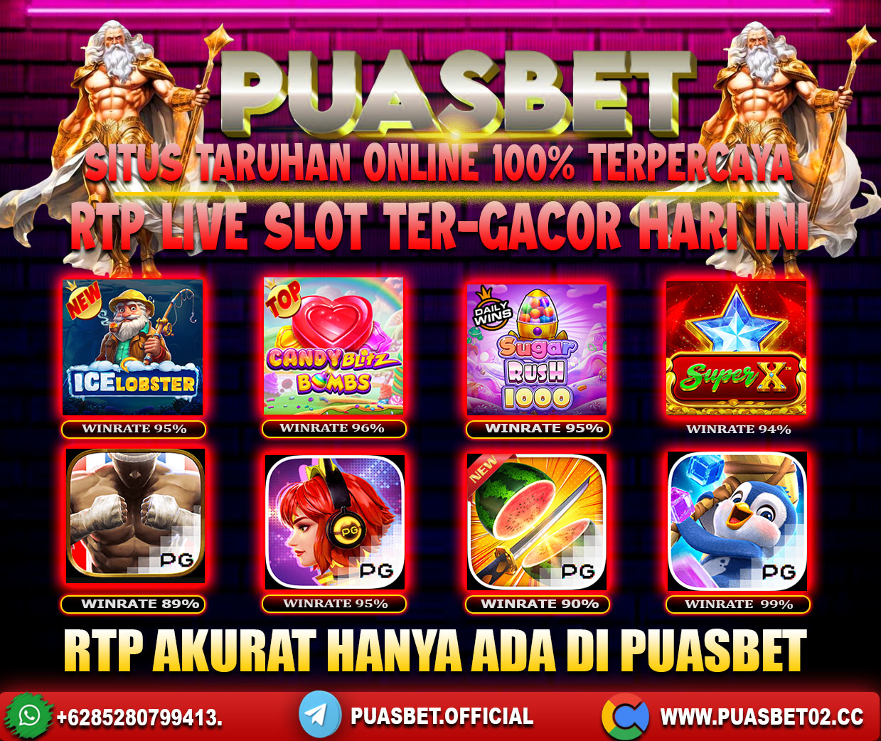 INFO SLOT GACOR PUASBET 08 MEI 2024