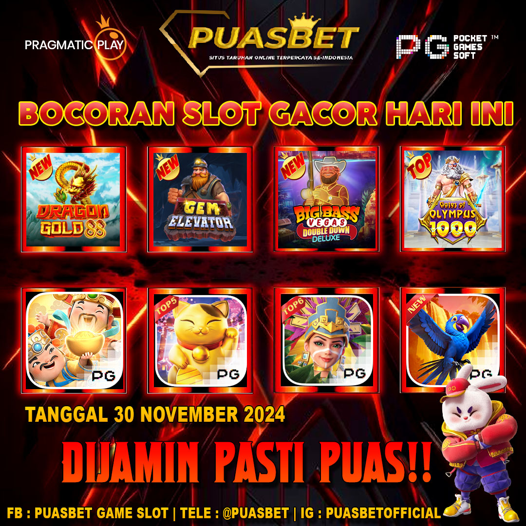 SLOT GACOR HARI INI PUASBET NEW