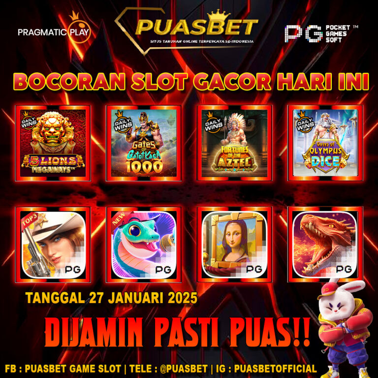 SLOT GACOR HARI INI 27
