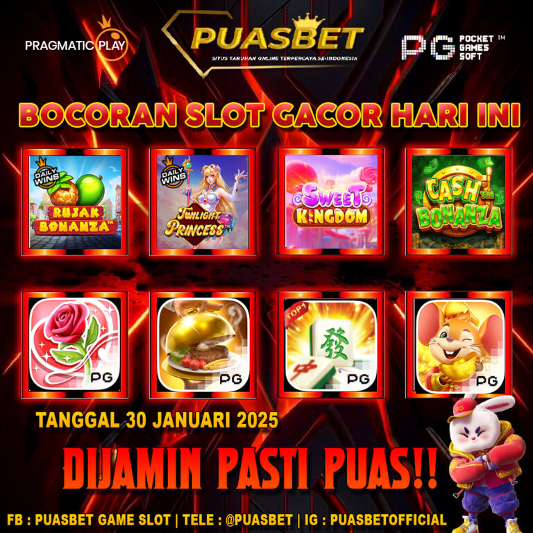 SLOT GACOR HARI INI 30