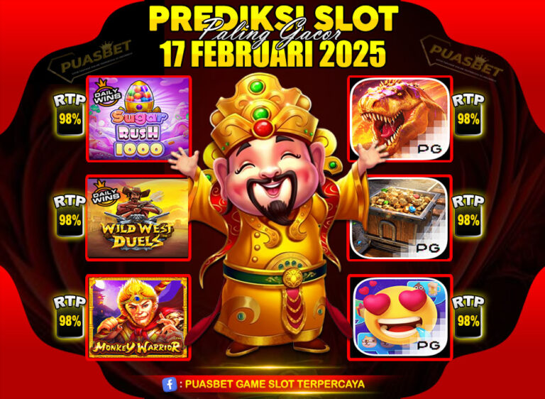 RTP SLOT PUASBET 17
