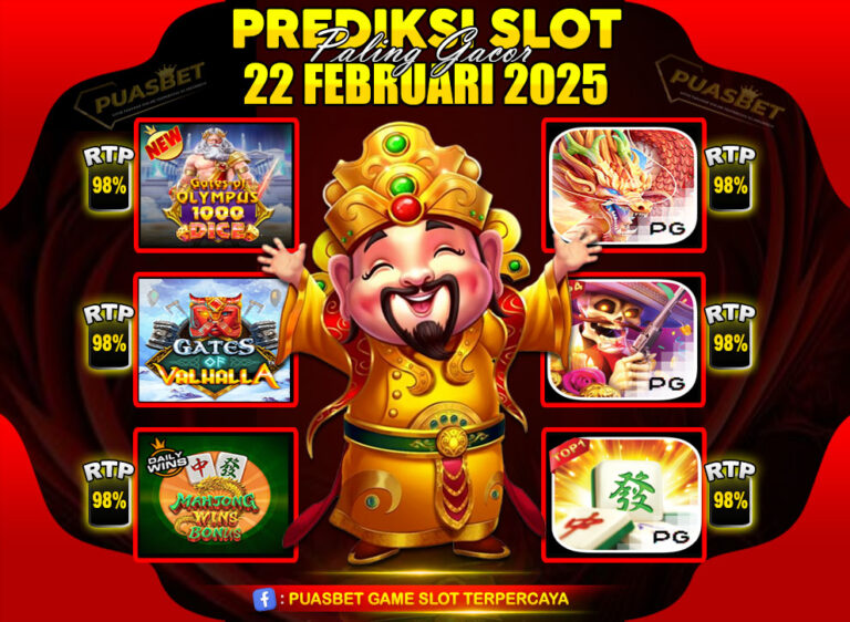 RTP SLOT PUASBET 22