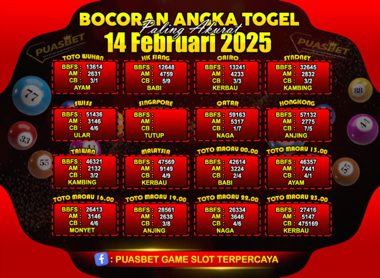 TOGEL PUASBET 14