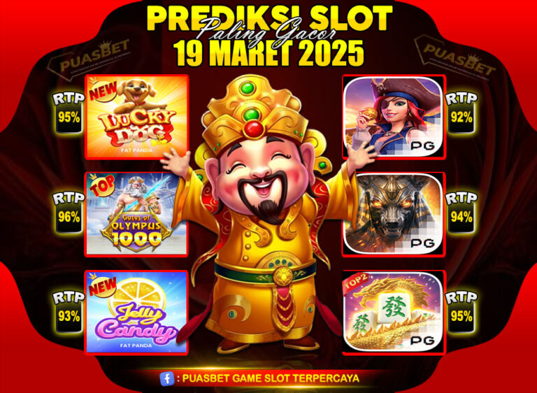 RTP SLOT PUASBET 19 MAR