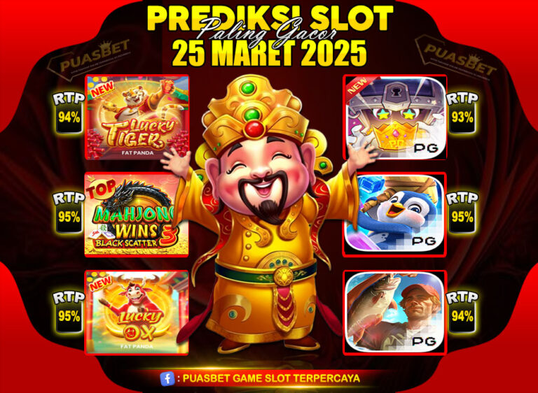 RTP SLOT PUASBET 25 MAR