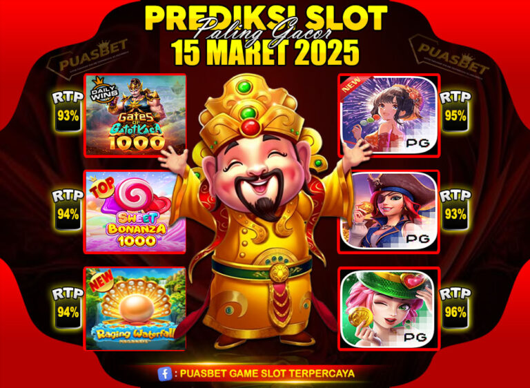 RTP SLOT PUASBET BY AREE 15 MAR