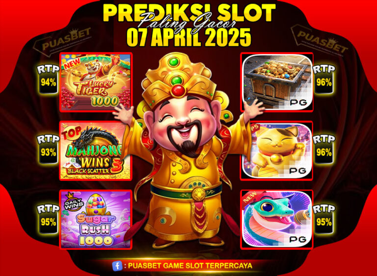 RTP SLOT PUASBET 07 APR