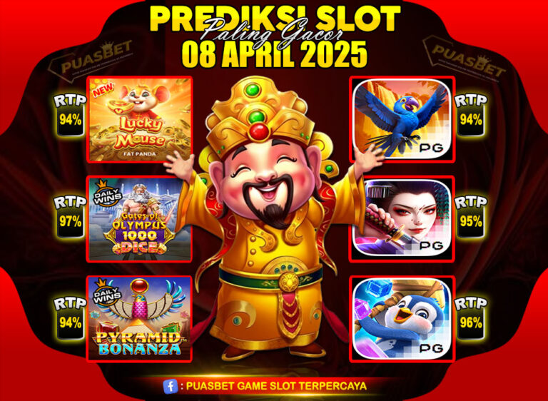 RTP SLOT PUASBET 08 APR