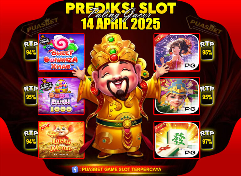 RTP SLOT PUASBET 14 APR