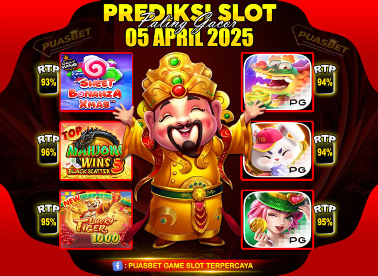 RTP SLOT PUASBET 5 APR