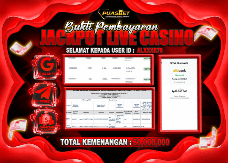 BUKTI WD LIVE CASINO