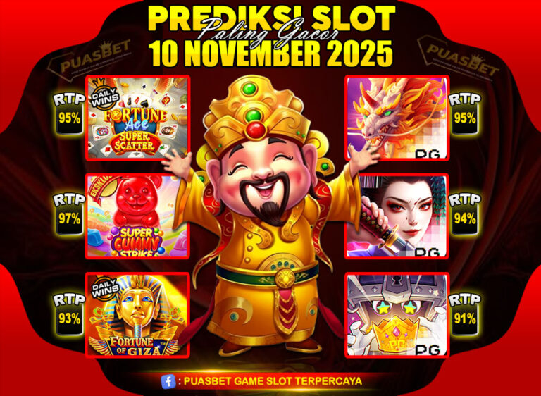 RTP SLOT 10 NOVEMBER