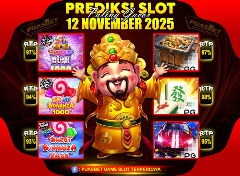 RTP SLOT 12 NOVEMBER