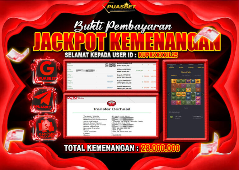 BUKTI KEMENANGAN 27 APRIL