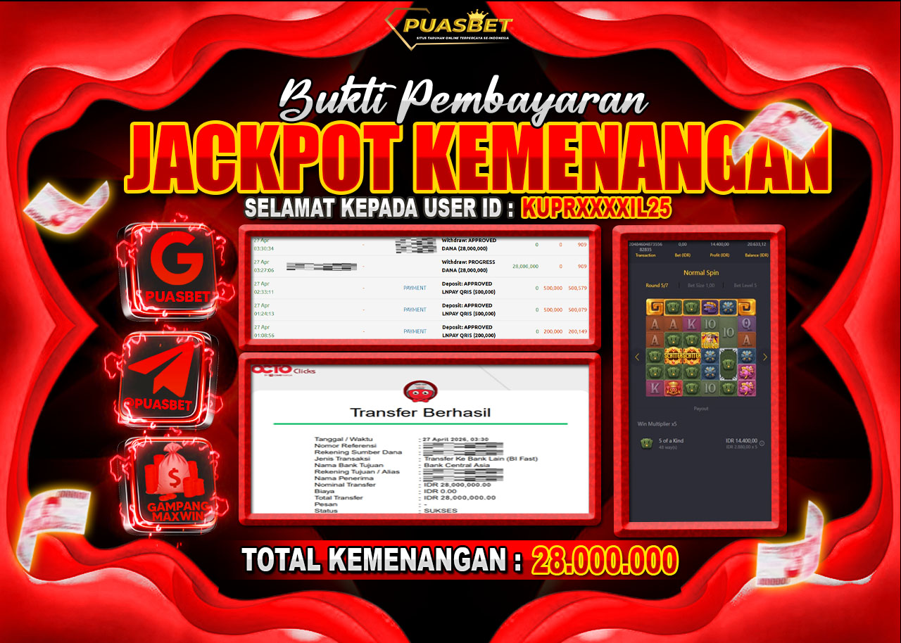 BUKTI KEMENANGAN 27 APRIL