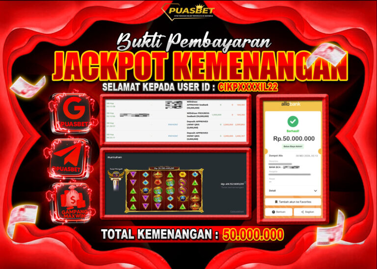 BUKTI KEMENANGAN 08 MEI