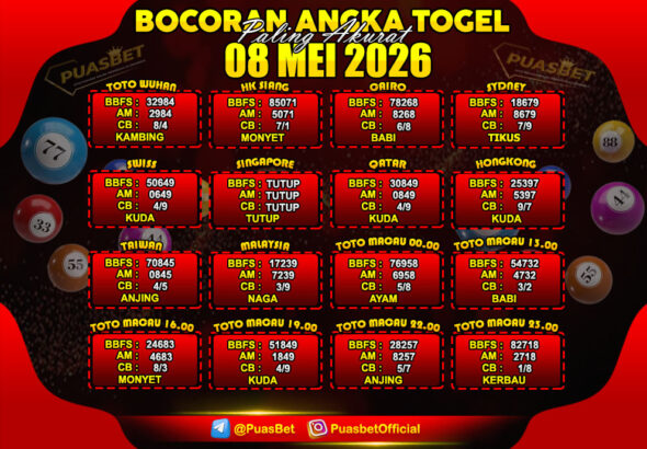 TOGEL 08 MEI