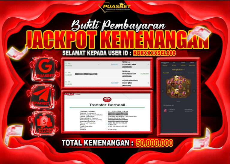 BUKTI WD 07 JUNI