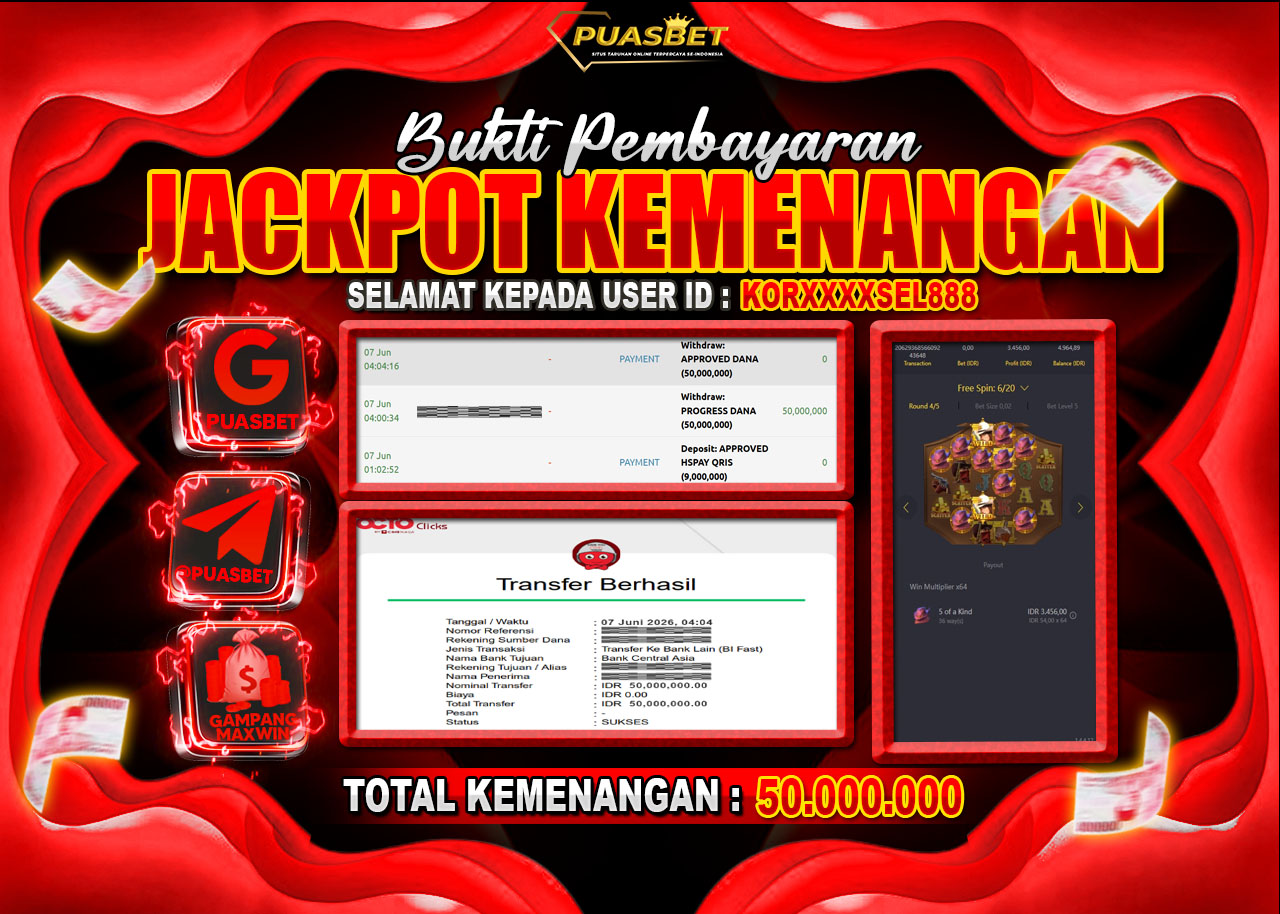 BUKTI WD 07 JUNI
