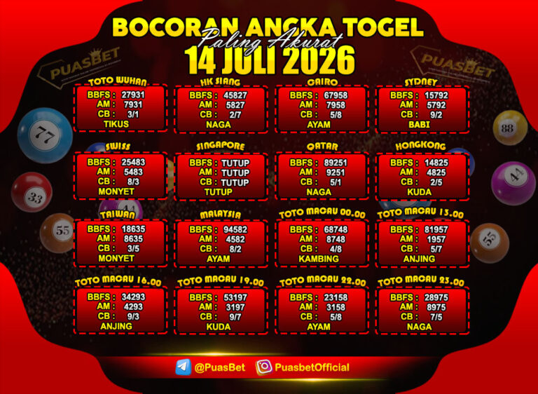TOGEL 14 JULI